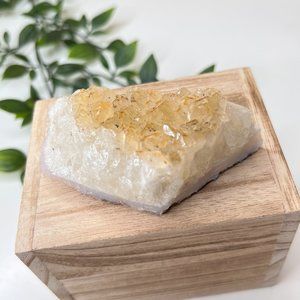 Genuine Chunky Citrine Crystal - Sunshine Abundance Energy Stone